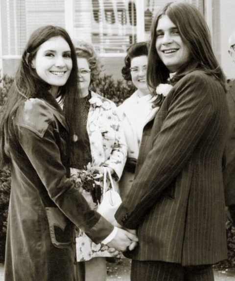 Thelma Riley with Ozzy Osbourne